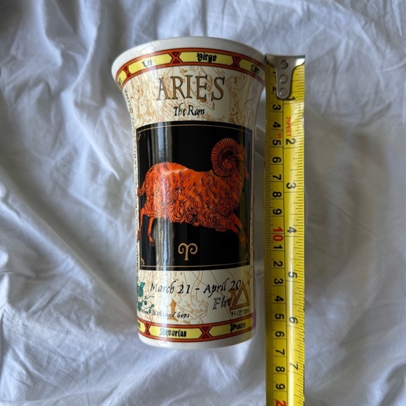 Vintage Aries Zodiac Mug – Astrology Gift - Picture 4 of 6